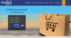 Desktop Screenshot of payzen.eu